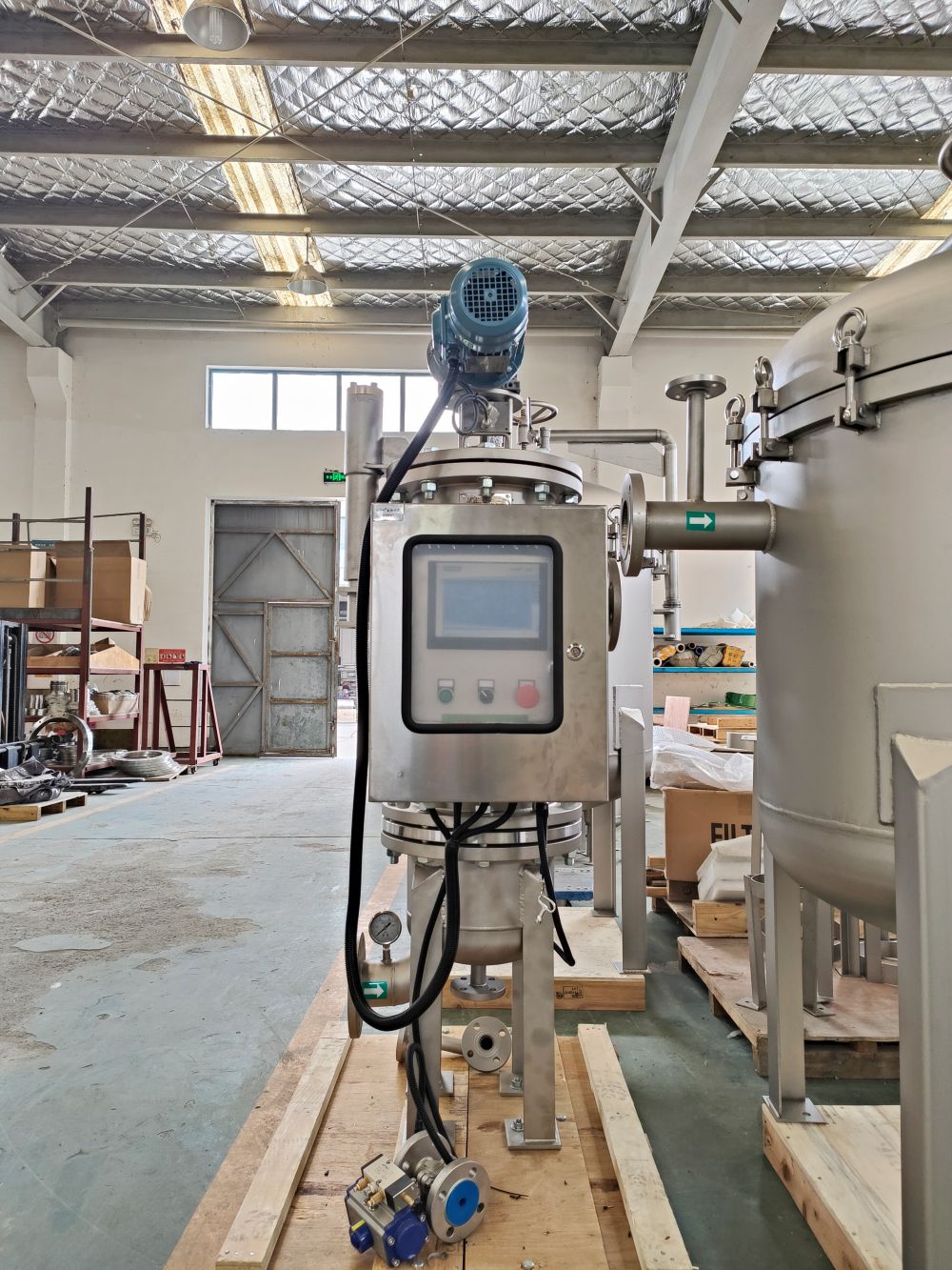 VSRF Automatischer Back-Flushing-Netzfilter (1)