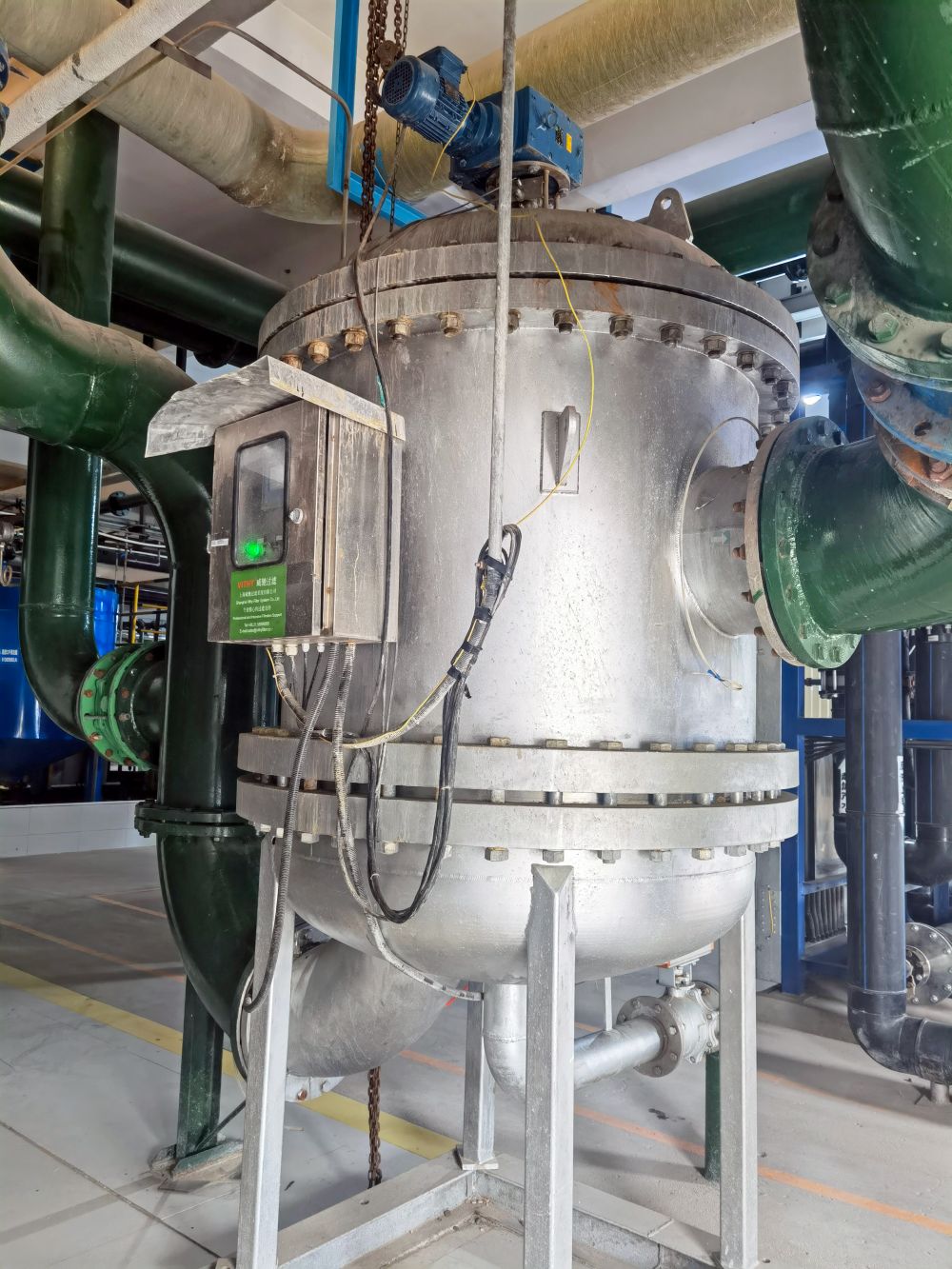 VSRF Automatischer Back-Flushing-Netzfilter (2)